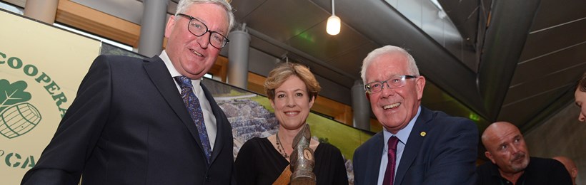 Fergus Ewing MSP, Karen Betts and Bruce Crawford MSP